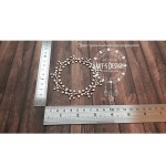 Chipboard - Wreath with berries