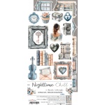 Extras to Cut Set – Nighttime Chill - Chill (mirror print) 1/2