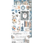 Extras to Cut Set – Nighttime Chill - Mix (mirror print)