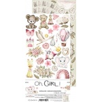 Extras to Cut Set - Oh Girl (mirror print)