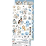 Extras to Cut Set - Something Blue - Flowers & More (mirror print) 1/2