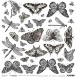 Lapa ar izgriežamiem elementiem - Butterflies 2