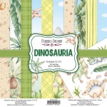 Paper pad 30x30cm - Dinosauria