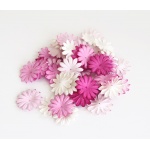 Плоские цветы - Pink set