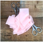 Šebbi lente - Baby Pink Silk Chiffon